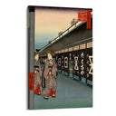Quadro Stampa su Tela Le Cento vedute famose di Edo VII, Utagawa Hiroshige - CupidoDesign