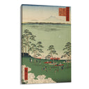 Quadro Stampa su Tela Le Cento vedute famose di Edo XVII, Utagawa Hiroshige - CupidoDesign