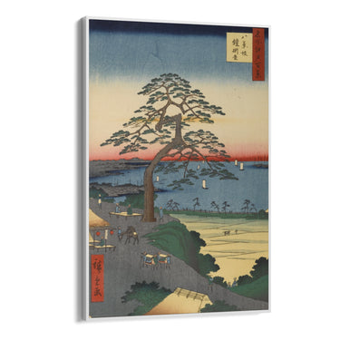Quadro Stampa su Tela Le Cento vedute famose di Edo XXVI, Utagawa Hiroshige - CupidoDesign