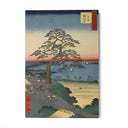 Quadro Stampa su Tela Le Cento vedute famose di Edo XXVI, Utagawa Hiroshige - CupidoDesign
