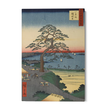 Quadro Stampa su Tela Le Cento vedute famose di Edo XXVI, Utagawa Hiroshige - CupidoDesign