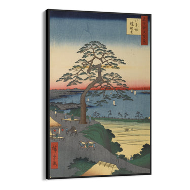 Quadro Stampa su Tela Le Cento vedute famose di Edo XXVI, Utagawa Hiroshige - CupidoDesign