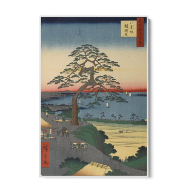Quadro Stampa su Tela Le Cento vedute famose di Edo XXVI, Utagawa Hiroshige - CupidoDesign