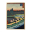 Quadro Stampa su Tela Le Cento vedute famose di Edo XXXI, Utagawa Hiroshige - CupidoDesign