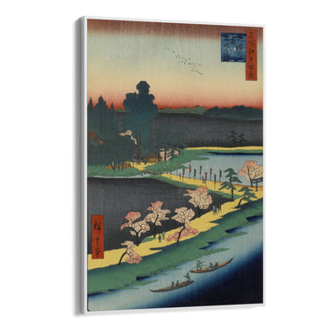 Quadro Stampa su Tela Le Cento vedute famose di Edo XXXI, Utagawa Hiroshige - CupidoDesign
