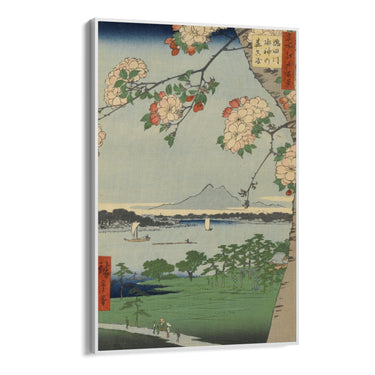 Quadro Stampa su Tela Le Cento vedute famose di Edo XXXV, Utagawa Hiroshige - CupidoDesign