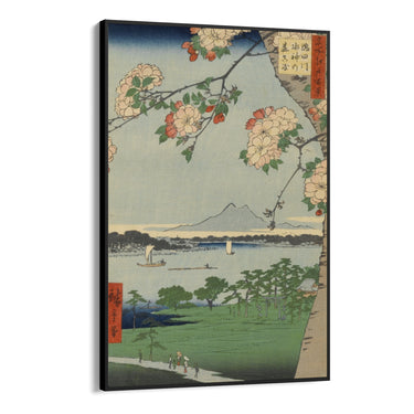Quadro Stampa su Tela Le Cento vedute famose di Edo XXXV, Utagawa Hiroshige - CupidoDesign