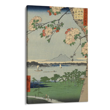 Quadro Stampa su Tela Le Cento vedute famose di Edo XXXV, Utagawa Hiroshige - CupidoDesign