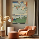 Quadro Stampa su Tela Le Cento vedute famose di Edo XXXV, Utagawa Hiroshige - CupidoDesign