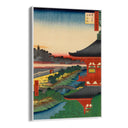 Quadro Stampa su Tela Le Cento vedute famose di Edo XLIX, Utagawa Hiroshige - CupidoDesign