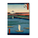 Quadro Stampa su Tela Le Cento vedute famose di Edo LXVII, Utagawa Hiroshige - CupidoDesign