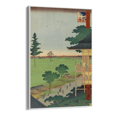 Quadro Stampa su Tela Le Cento vedute famose di Edo LXX, Utagawa Hiroshige - CupidoDesign