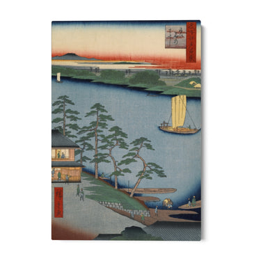 Quadro Stampa su Tela Le Cento vedute famose di Edo XCIII, Utagawa Hiroshige - CupidoDesign