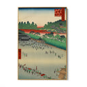 Quadro Stampa su Tela Le Cento vedute famose di Edo IX, Utagawa Hiroshige - CupidoDesign