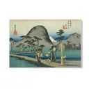 Quadro Stampa su Tela Nihonbashi, Le cinquantatré stazioni del Tōkaidō, Utagawa Hiroshige - CupidoDesign