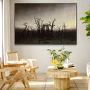 Quadro Stampa su Tela Abbazia nel querceto, Caspar David Friedrich - CupidoDesign