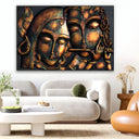 Quadro Stampa su Tela Abbraccio Eterno - CupidoDesign