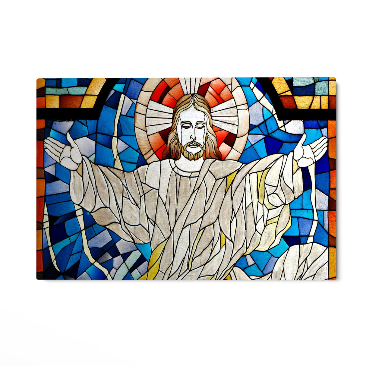 Quadro Stampa su Tela Abbraccio Celeste - CupidoDesign
