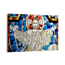 Quadro Stampa su Tela Abbraccio Celeste - CupidoDesign