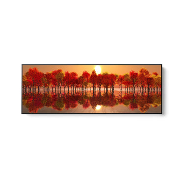 Quadro Stampa su Tela Abbraccio d’Autunno - CupidoDesign