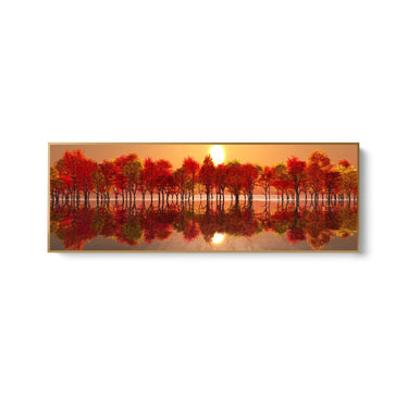 Quadro Stampa su Tela Abbraccio d’Autunno - CupidoDesign