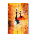 Quadro Stampa su Tela Abbraccio Colorato - CupidoDesign