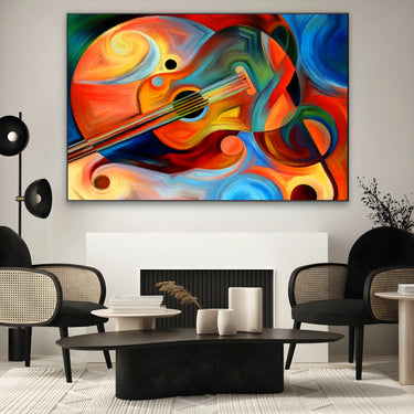 Quadro Stampa su Tela Accordi di Colore - CupidoDesign