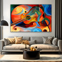 Quadro Stampa su Tela Accordi di Colore - CupidoDesign