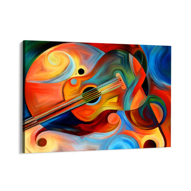 Quadro Stampa su Tela Accordi di Colore - CupidoDesign