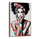 Quadro Stampa su Tela Afro Wave - CupidoDesign