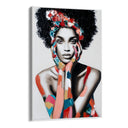 Quadro Stampa su Tela Afro Wave - CupidoDesign