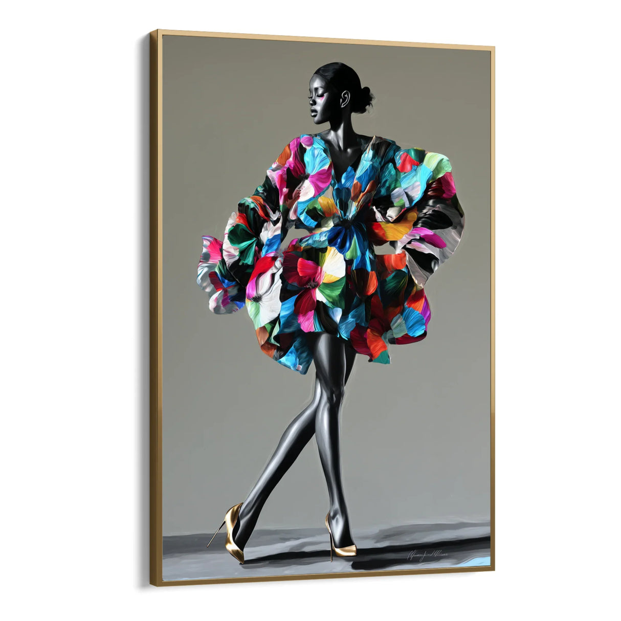 Quadro Stampa su Tela Alba Minerale - CupidoDesign