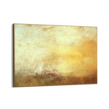 Quadro Stampa su Tela Alba con mostri marini, William Turner - CupidoDesign