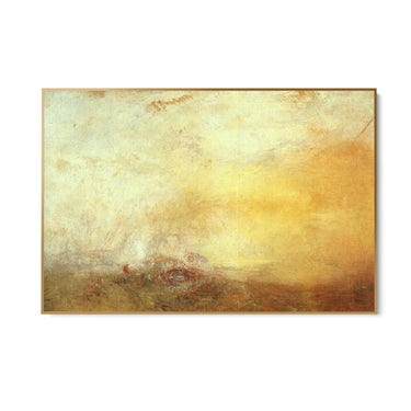 Quadro Stampa su Tela Alba con mostri marini, William Turner - CupidoDesign