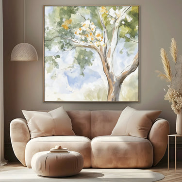 Quadro Stampa su Tela Alberi di Luce - CupidoDesign