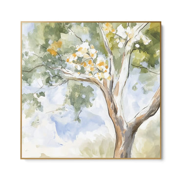 Quadro Stampa su Tela Alberi di Luce - CupidoDesign