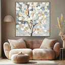 Quadro Stampa su Tela Albero in Fiore - CupidoDesign