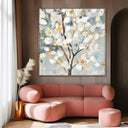 Quadro Stampa su Tela Albero in Fiore - CupidoDesign