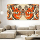 Quadro Stampa su Tela Ali Gemelle - CupidoDesign