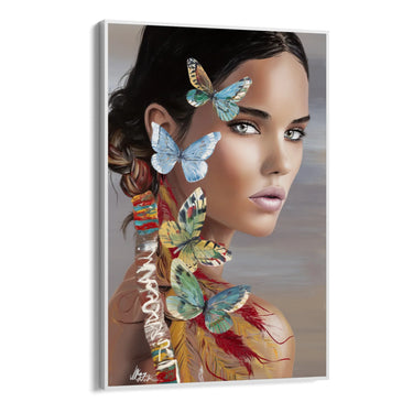 Quadro Stampa su Tela Ali Silenziose - CupidoDesign