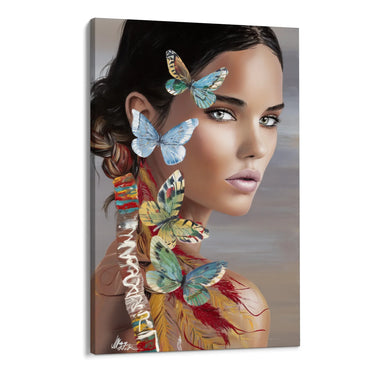 Quadro Stampa su Tela Ali Silenziose - CupidoDesign