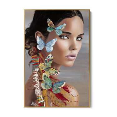 Quadro Stampa su Tela Ali Silenziose - CupidoDesign