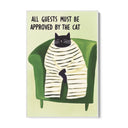 Quadro Stampa su Tela All guests must be approved - CupidoDesign