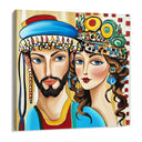Quadro Stampa su Tela Amanti Arabi - CupidoDesign