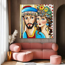 Quadro Stampa su Tela Amanti Arabi - CupidoDesign