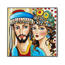 Quadro Stampa su Tela Amanti Arabi - CupidoDesign
