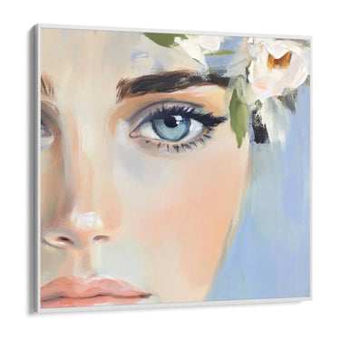 Quadro Stampa su Tela Amore Floreale - CupidoDesign
