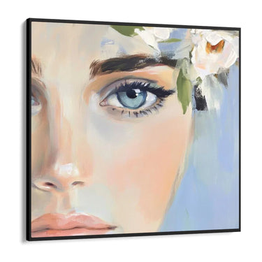 Quadro Stampa su Tela Amore Floreale - CupidoDesign