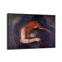 Quadro Stampa su Tela Amore e Dolore, Edvard Munch - CupidoDesign