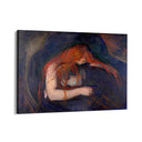 Quadro Stampa su Tela Amore e Dolore, Edvard Munch - CupidoDesign